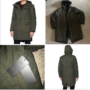 New Guess Parka Coat Jacket